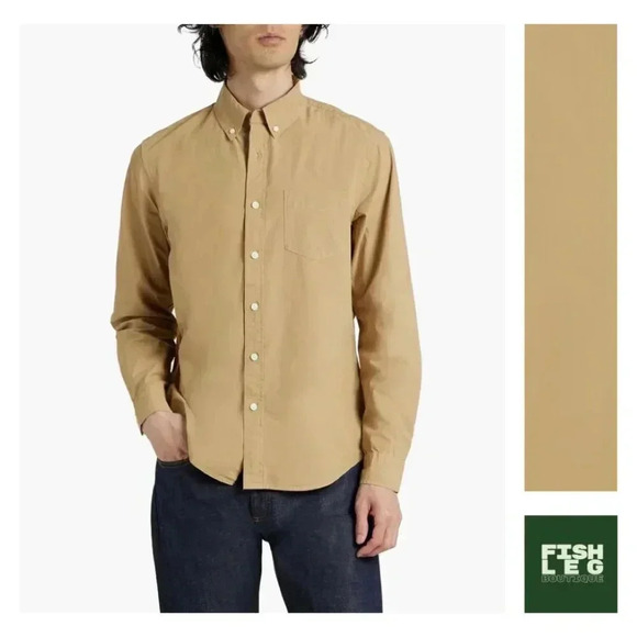 Alex Mill Other - Alex Mill | Mill Cotton Poplin LS Button Down - Sand / Sz S